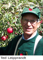 Ted Leipprandt started Leipprandt Orchards in Pigeon, Michigan